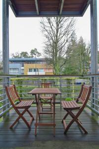 Balkon lub taras w obiekcie Apartamenty Świnoujście - Villa Stil 1