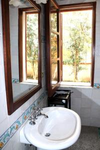 Koupelna v ubytování B&B Nettuno San Leone