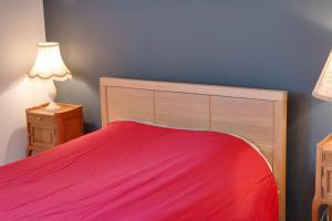 Giường trong phòng chung tại Gite de Villaine