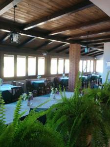 Restaurace v ubytování Albergo Villa Verde