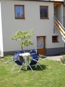 Vonkajšia záhrada v ubytovaní Apartment Moravský Kras