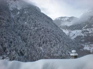 Hotel Montané durante l'inverno