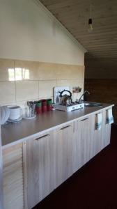 Η κουζίνα ή μικρή κουζίνα στο Apart hotel Alicante +7 φωτογραφίες