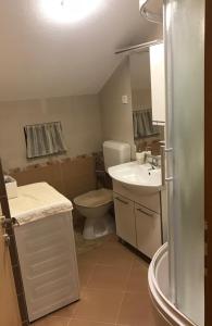 Koupelna v ubytování Apartman MIG + 37 fotografií