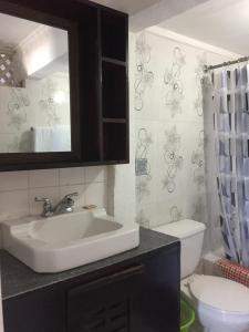 
Ванная комната в Cariblue Hotel & Scuba Resort
