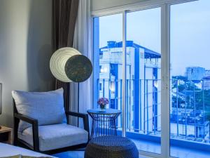 Posezení v ubytování Hug Nimman Hotel
