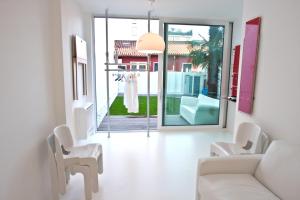 Posezení v ubytování Legrenzi Rooms
