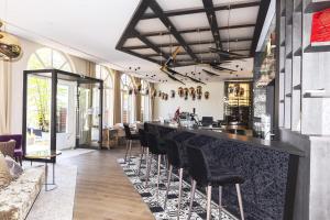 Posezení v ubytování SEETELHOTEL Strandhotel Atlantic das Boutiquehotel am Meer