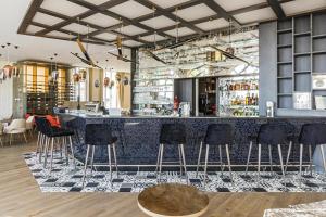 Posezení v ubytování SEETELHOTEL Strandhotel Atlantic das Boutiquehotel am Meer