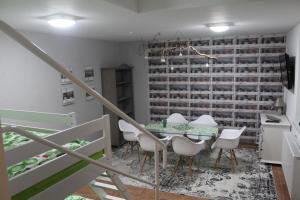 Posezení v ubytování Spreewald Ferienwohnung Lübben