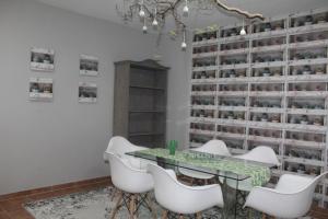 Posezení v ubytování Spreewald Ferienwohnung Lübben