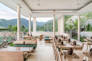 Üldine mäevaade või majutusasutusest Svarga Resort Lombok pildistatud vaade