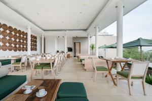 Istumisnurk majutusasutuses Svarga Resort Lombok