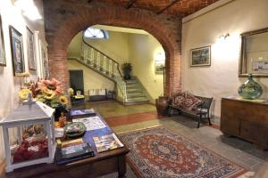 Część wypoczynkowa w obiekcie Villa Il Palazzo