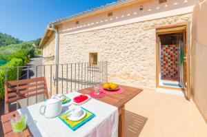 Balkon lub taras w obiekcie Casa Vella (Vall Petit)