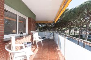 Balkón alebo terasa v ubytovaní Lets Holidays Castelldefels Diagonal Orient