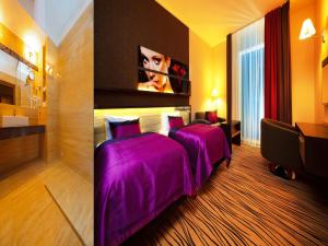 Postel nebo postele na pokoji v ubytování Blue Diamond Hotel Active SPA