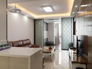 Pengman Beijing Rd. A-mall Apartment tesisinde bir oturma alanı