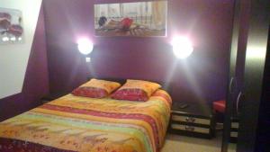 Postel nebo postele na pokoji v ubytování Le Refuge