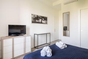 Llit o llits en una habitació de Bologna Accommodation - Fiera - Self checkin - 24h