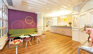 Dapur atau dapur kecil di Hotel Olten Swiss Quality