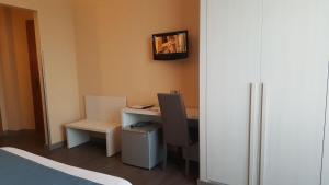TV a/nebo společenská místnost v ubytování Park Hotel