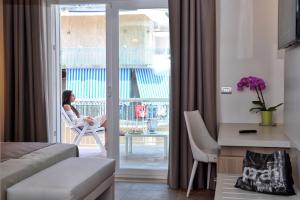 Posezení v ubytování Hotel Pietra di Luna