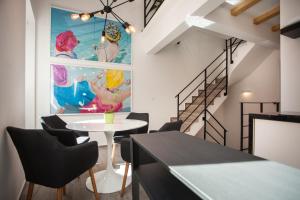 Posezení v ubytování Apartments Stube 4