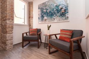 Posezení v ubytování Apartments Stube 4