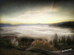 Paisaje cerca of this country house