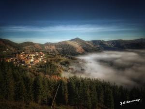 Paisaje cerca of this country house