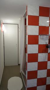 Koupelna v ubytování Apartmán u Kočky