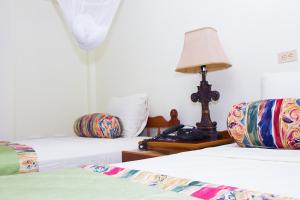 Hotel Alexandrina 객실 침대