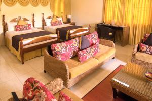 Hotel Alexandrina 객실 침대