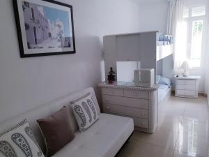Posezení v ubytování Sea Dreams House