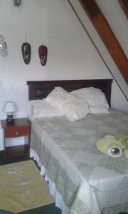 Postel nebo postele na pokoji v ubytování Habitaciones Florencia