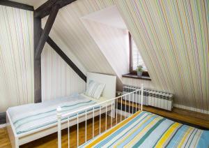 Postel nebo postele na pokoji v ubytování Hostel Centar