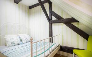 Postel nebo postele na pokoji v ubytování Hostel Centar