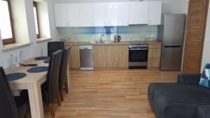 Kuchyňa alebo kuchynka v ubytovaní Apartamenty Kapitanskie