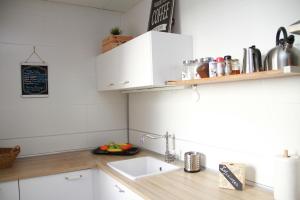 A kitchen or kitchenette at Teatro Cervantes SigloXXI