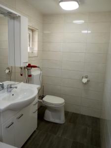 Kúpeľňa v ubytovaní Ferienhaus Bauer