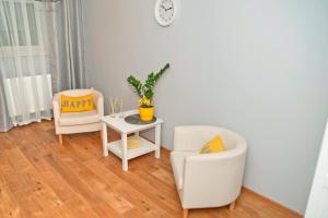 Posezení v ubytování Grey House