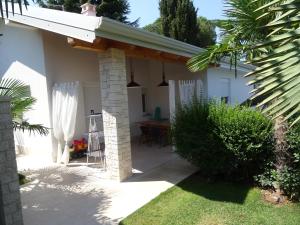 Zahrada ubytování Apartments Skalin