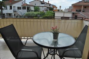 Balkón nebo terasa v ubytování Apartments & Studio Matan