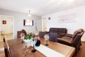 Posezení v ubytování Apartman Lastavica