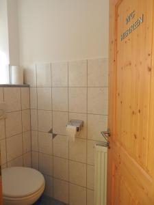Kúpeľňa v ubytovaní Gästehaus Taner