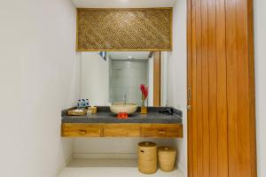Dapur atau dapur kecil di Taman Amartha Hotel