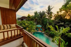 Kolam renang di atau di dekat Taman Amartha Hotel