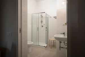 Koupelna v ubytování B&B Z'Angelina