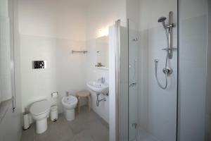 Koupelna v ubytování B&B Z'Angelina